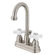 Elements of Design Centerset Bathroom Faucet with Double Porcelain Cross Handles