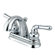 Elements of Design St. Charles Centerset Bathroom Sink Faucet with Double Lever Handles