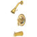 Elements of Design Royale Diverter Tub and Shower Faucet with French Lever Handles