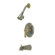 Elements of Design Royale Diverter Tub and Shower Faucet with French Lever Handles