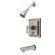 Elements of Design Volume Control Tub and Shower Faucet with Metal Lever Handles