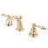 Elements of Design Mini Widespread Bathroom Faucet with Double Lever Handles