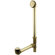 Elements of Design 18" Tip Toe Overflow Leg Tub Drain