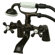 Elements of Design Charleston Deck Mount Diverter Tub / Shower Faucet