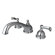 Elements of Design Chicago Double Handle Deck Mount Roman Tub Faucet Trim French Lever Handle