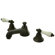 Elements of Design New York Widespread Bathroom Faucet with Double Porcelain Lever Handles