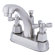 Elements of Design Centerset Bathroom Faucet with Double Cross Handles