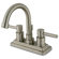 Elements of Design Tampa Centerset Bathroom Faucet with Double Lever Handles