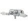 Elements of Design Hot Springs Double Handle Wall Mount Clawfoot Tub Faucet Trim