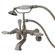 Elements of Design Hot Springs Double Handle Wall Mount Clawfoot Tub Faucet Trim