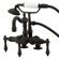 Elements of Design Hot Springs Deck Mount Clawfoot Tub Faucet with Handshower