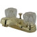 Elements of Design Centerset Bathroom Sink Faucet with Double Knob Handles