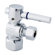 Elements of Design Quarter Turn Ball Valve 1/2" FIP X 3/8" O.D. Compression