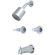 Elements of Design NuvoFusion Tub and Shower Faucet Double Handle