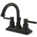 Elements of Design Tampa Centerset Bathroom Faucet with Double Lever Handles