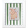 Doodlefish Western Pig Framed Giclee Wall Art
