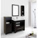 Virtu Masselin Single 36" Bathroom Vanity Set in Espresso