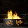 P & D Metal Works Pine and Bough Fire Ring