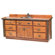Fireside Lodge Hickory 72" Bathroom Sink Vanity