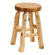 Fireside Lodge Traditional Cedar Log Accent Stool
