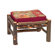 Fireside Lodge Hickory Ottoman