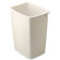 Rubbermaid 36 Quart Open Wastebasket in White