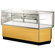 Sturdy Store Displays Streamline 38" x 68" Half Vision Corner Combination Showcase with Panel Back
