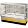 Sturdy Store Displays Streamline 38" x 36" Full Vision Standard Showcase with Panel Back