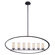 Troy Lighting Eclipse 7 Light Oval Pendant
