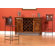 William Sheppee 30" Pub Leather and Iron Barstool
