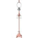 Jubilee Collection Large Crystal Dangle Lamp Base with Optional Shade