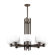 Quorum Stillman 8 Light Chandelier