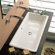 Scarabeo by Nameeks Gaia 80 Built -In Bathroom Sink in White