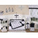 Sweet Jojo Designs Black and White Princess Lamp Shade