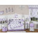 Sweet Jojo Designs Purple, Black and White Princess 9 Piece Crib Bedding Set
