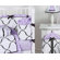 Sweet Jojo Designs Purple, Black and White Princess 9 Piece Crib Bedding Set