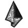 Sweet Jojo Designs Isabella Black and White Collection Baby Blanket 