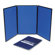 Quartet&reg; ShowIt Three-Panel Display System with Black PVC Frame