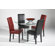 Chintaly Imports X-Base 5 Piece Dining Set