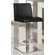 Chintaly Imports Adjustable Causal Swivel Stool in Black