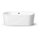 Kaldewei Centro Duo 18.5" x 70.87" Oval Bath Tub with Molded Panel in White