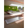 Kaldewei Bassino 78.7" x 39.4" Bath Tub with Molded Panel and Leveling Feet in White