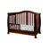 AFG Furniture Athena Spring Convertible Crib with Toddler Rail and Grace Changing Table in Espresso
