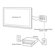DataComm Flat Panel TV Cable Organizer Remodeling Kit with Power Outlet