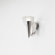 Zaneen Lighting Blues One Light Wall Sconce in Brushed Nickel