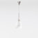 Zaneen Lighting Ronni Single Light Pendant in Brushed Nickel