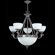 Zaneen Lighting Granada Traditional Chandelier in Pewter