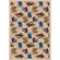 Joy Carpets Just for Kids Beige Fabulous Fifties Kids Rug