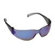 Aearo Technologies Safety Glasses With Lightweight Blue Mirror Temples And Blue Mirror Hardcoat Lens