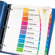 Avery Consumer Products Extrawide Ready Index Dividers, 10-Tab, 9 1/2 x 11, Assorted, 10 per Set